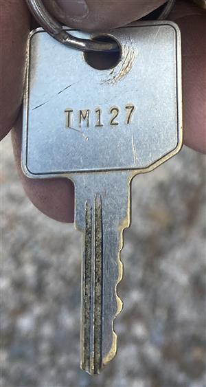 Tri/Mark TM127 RV Lock Key                                                                                                                                                                                                                                                                                                                                                                                                                                                                                          