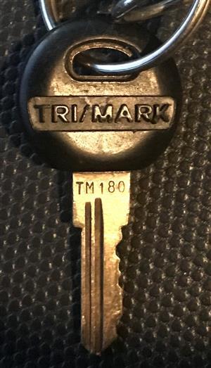 Tri/Mark TM180 RV Lock Key                                                                                                                                                                                                                                                                                                                                                                                                                                                                                          
