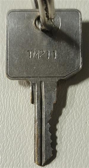 Tri Mark TM211 Lock Key                                                                                                                                                                                                                                                                                                                                                                                                                                                                                             
