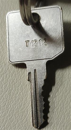 Tri Mark TM212 Lock Key                                                                                                                                                                                                                                                                                                                                                                                                                                                                                             
