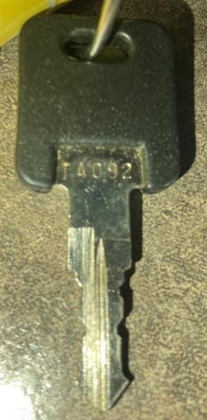TriMark TA092 Air Stream Lock Key                                                                                                                                                                                                                                                                                                                                                                                                                                                                                   