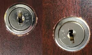 Wesko 201 & 204 Furniture Lock Keys                                                                                                                                                                                                                                                                                                                                                                                                                                                                                 