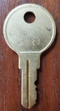 Load image into Gallery viewer, Wind Danbury Ct W647 File Cabinet Lock Keys                                                                                                                                                                                                                                                                                                                                                                                                                                                                         
